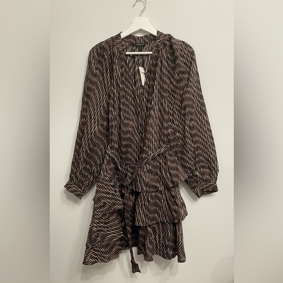 NWT Banana Republic Print Dress - Picture 2 of 6